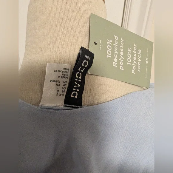 H&M Sky Blue Ruffle Blouse - Picture 6 of 10